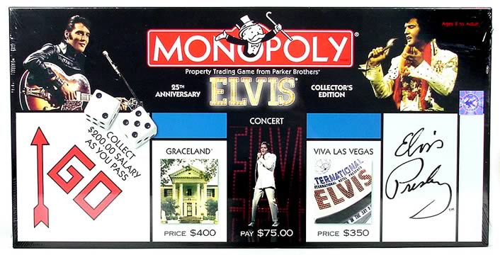 Elvis Presley Monopoly Game